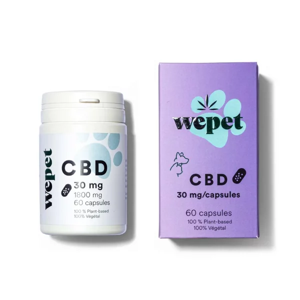 Wepet Capsules de CBD pour animaux – Image 2