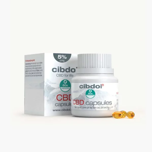 Cibdol Capsules de CBD 5% – Image 2