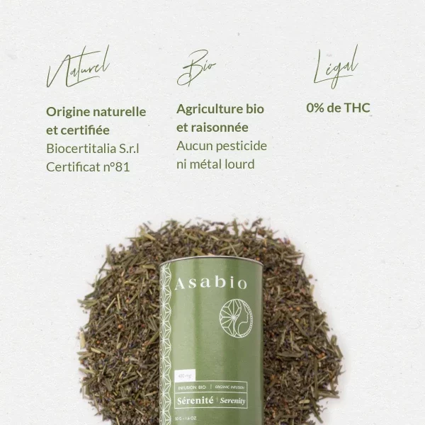 Asabio Tisane CBD - Sérénité – Image 2