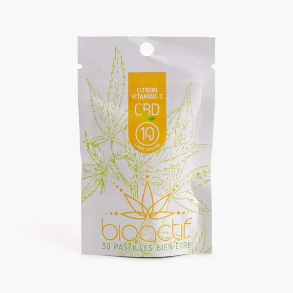 Bioactif Pastilles biologiques de CBD (30 x 10mg) - Passion/Réglisse – Image 4