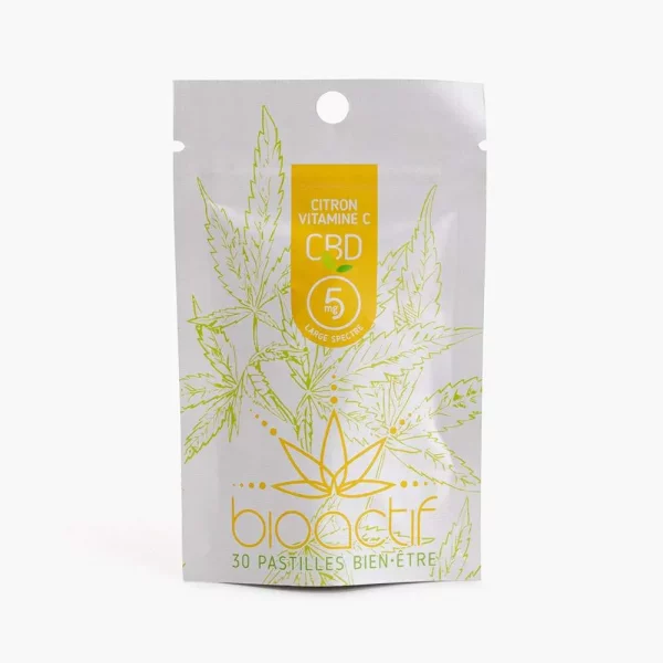 Bioactif Pastilles biologiques de CBD (30 x 5mg) - Menthe Kudzu – Image 4