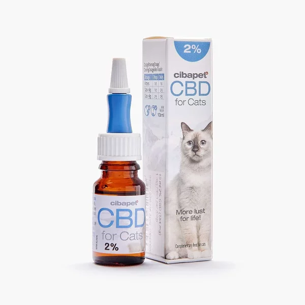 Cibdol Huile de CBD 2% pour chats