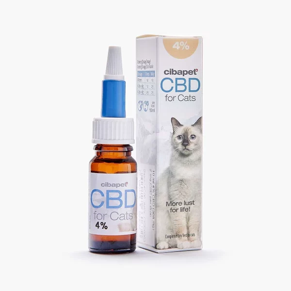 Cibdol Huile de CBD 4% pour chats