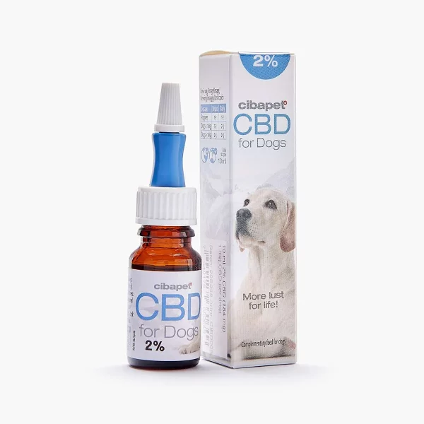 Cibdol Huile de CBD 2% pour chiens