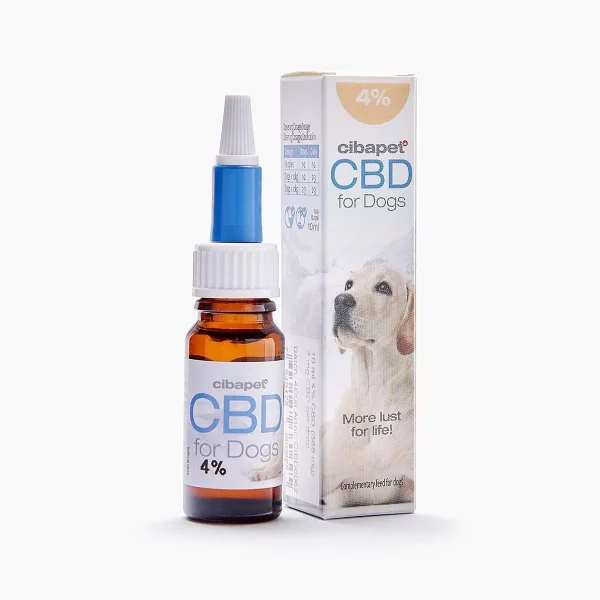 Cibdol Huile de CBD 4% pour chiens