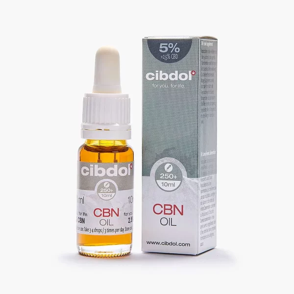 Cibdol Huile de CBN:CBD - CBN 5% & CBD 2.5%