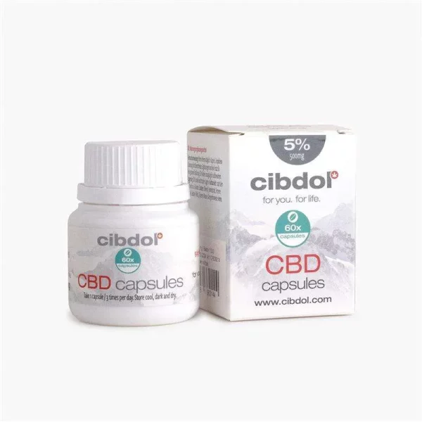 Cibdol Capsules de CBD 5%