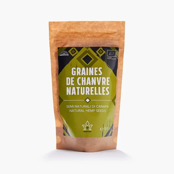 Hempoint Graines de chanvre naturelles bio